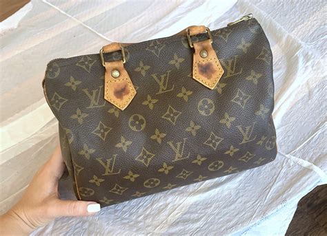 how to clean louis vuitton leather bag|Louis Vuitton inside lining.